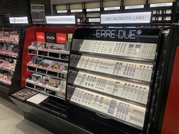 Монтаж торгового оборудования в сети Иль де ботэ.